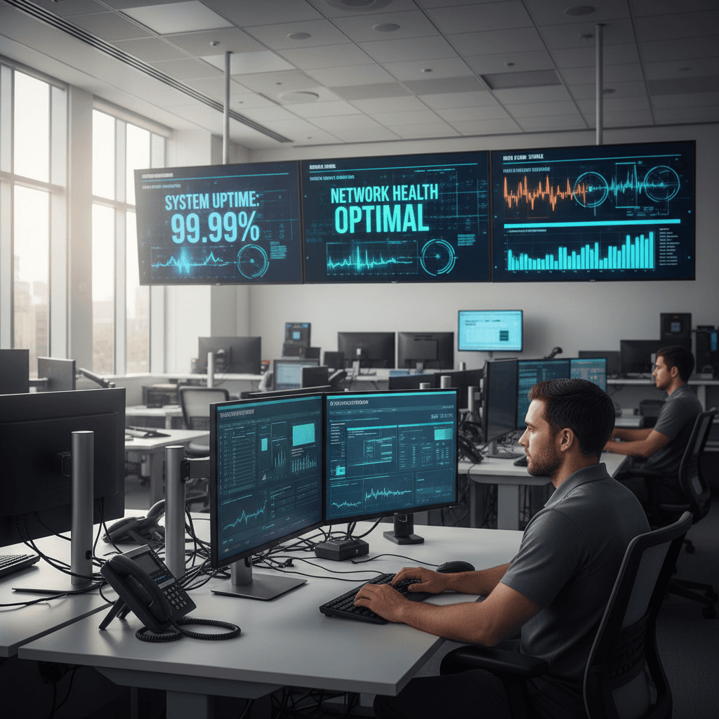 Uptime monitoring - 24/7 infrastructure management