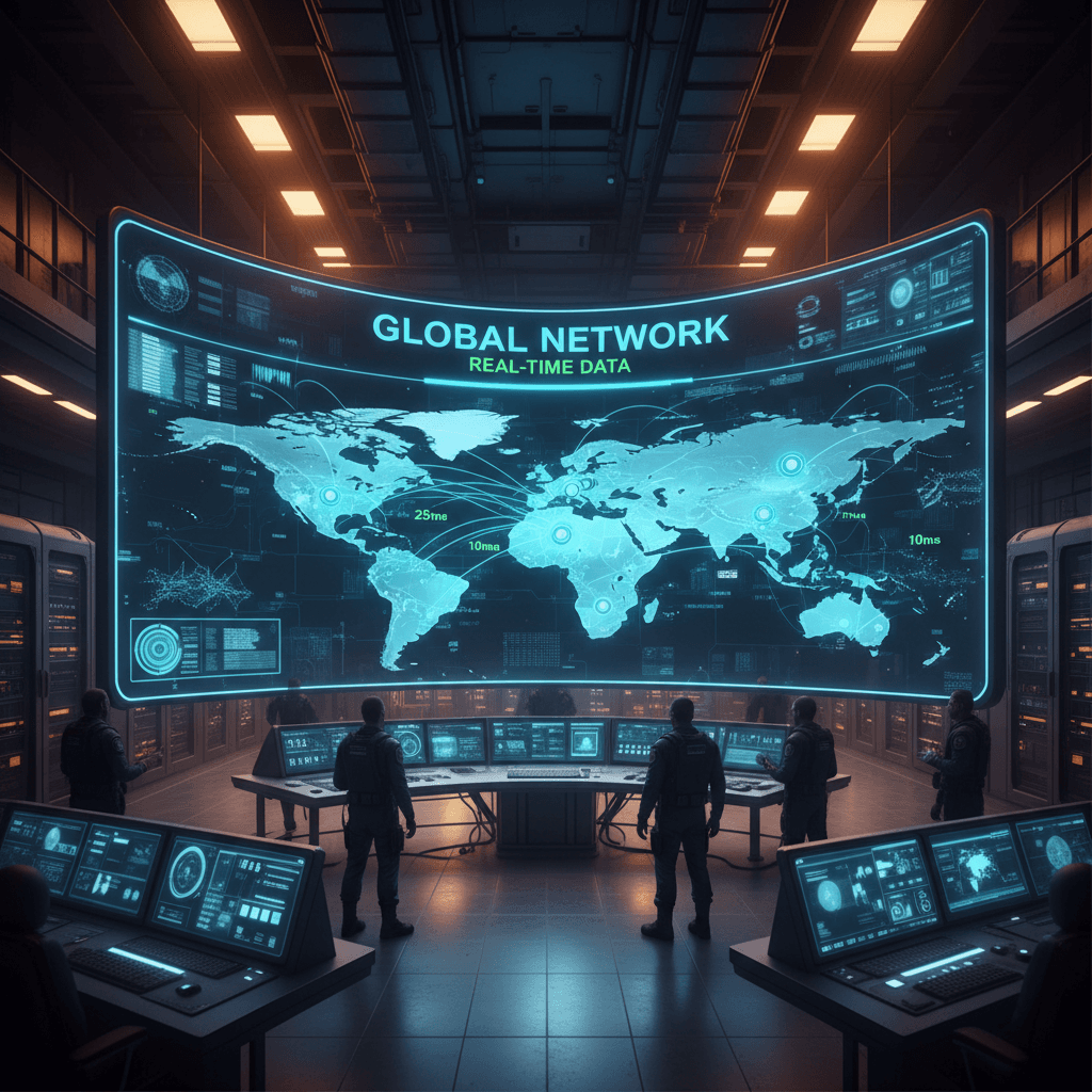 Global data centers - worldwide deployment network